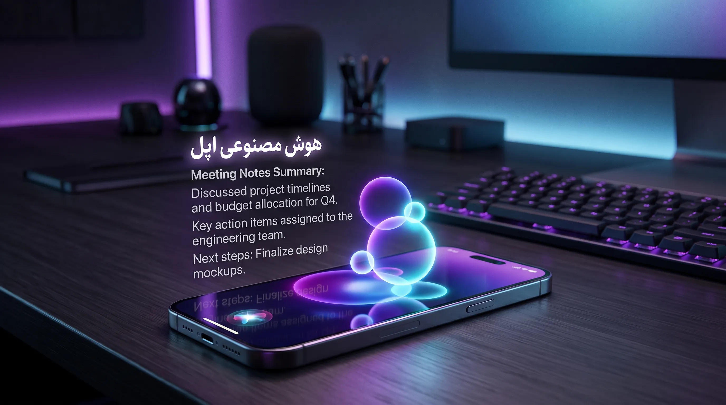 هوش مصنوعی اپل و Siri AI