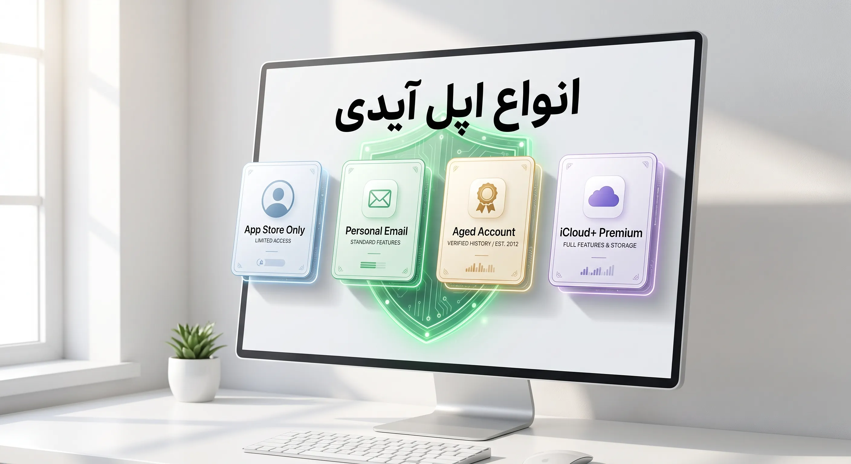 خرید انواع اپل ایدی قانونی و معتبر در ایران